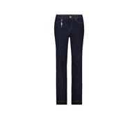 monari - Straight-Leg-Jeans mit Anhänger dark denim - Gr. - 40