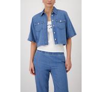 Monari - Jeansjacke mit Pattentaschen jeans - Gr. - 40