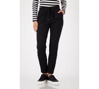 monari - Jogger mit Reißverschluss schwarz - Gr. - 38