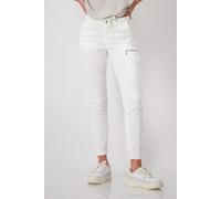 Monari - Jogpants mit Tasche off-white - Gr. - 42
