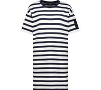 Sweatkleid MONARI, Damen, Gr. 36, N-Gr, marine ger, Web, Obermaterial: 83% Viskose, 14% Polyester, 3% Elasthan, gestreift, regular fit ca. Mitte Oberschenkel, Rundhals, eingesetzt abgesteppte Kante, K