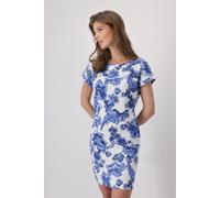 monari - Kleid mit Blumenmuster denim blue gemustert - Gr. - 36