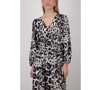 monari - Kleid mit Leomuster coffee gemustert - Gr. - 40