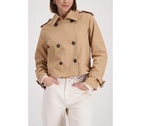 monari - Kurze Trenchjacke biscotti - Gr. - 40