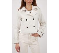 monari - Kurze Trenchjacke champagne beige - Gr. - 36