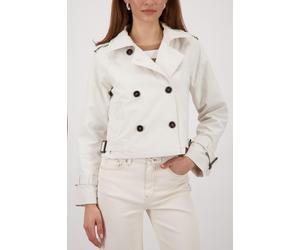 monari - Kurze Trenchjacke champagne beige - Gr. - 46