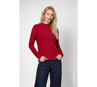 monari - Langarmshirt mit gewelltem Saum red dahlia - Gr. - 36