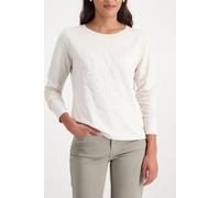 monari - Langarmshirt mit Pailletten pearl - Gr. - 38