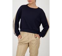 Monari - Langarmshirt mit Streifen night sky - Gr. - 36