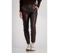 monari - Lederimitat-Hose espresso - Gr. - 34