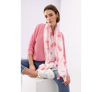 monari - Leichter Blumenschal pink smoothie gemustert - Gr. - OS