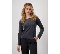 monari Longsleeve in Anthrazit - Größe 34 | Damen Tops