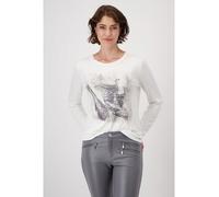 monari Longsleeve in Weiß - Größe 38 | Damen Tops