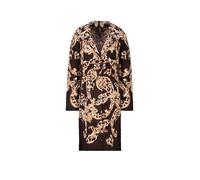 monari - Strickmantel Paisley-Muster black coffee gemustert - Gr. - 44