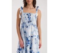 monari - Maxi-Stufenkleid sea side gemustert - Gr. - 38