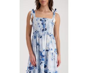 monari - Maxi-Stufenkleid sea side gemustert - Gr. - 44