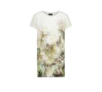 monari - Kleid mit tropischen Print olive gemustert - Gr. - 42