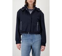 monari - Nylon-Jacke mit Kapuze marine - Gr. - 46