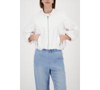 monari - Nylon-Jacke mit Stickerei - Gr. - 34