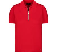 monari - Poloshirt mit Zipper red - Gr. - 42