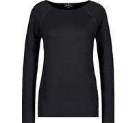 monari - Basic-Langarmshirt schwarz - Gr. - 36