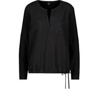 Monari Blusenshirt mit Schmuck Schwarz Größe 36