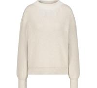 monari - Strickpullover mit Lurex almond - Gr. - 38