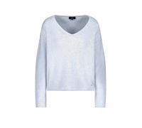 Monari - Flauschiger Strickpullover ice blue - Gr. - 44