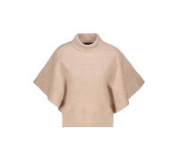 monari - Strickpullover mit kurzen Fledermausärmel cappuccino melange - Gr. - 40