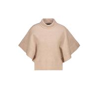 monari - Strickpullover mit kurzen Fledermausärmel cappuccino melange - Gr. - 42