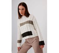 monari Pullover in Creme - Größe 44 | Damen Pullover Cardigans