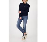 monari - Pullover mit Rippenstruktur night sky - Gr. - 40