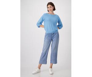 monari Pullover in Hellblau - Größe 44 | Damen Pullover Cardigans