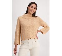 monari Pullover in Hellbraun - Größe 40 | Damen Pullover Cardigans