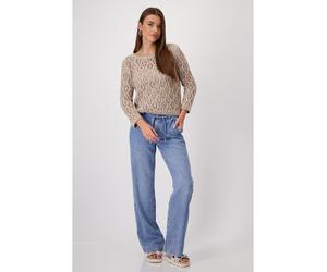 monari Pullover in Hellbraun - Größe 44 | Damen Pullover Cardigans