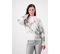 monari - Pullover mit Fischgrätmuster cloud melange - Gr. - 46