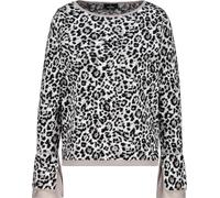 MONARI Pullover mit Leoprint - 38