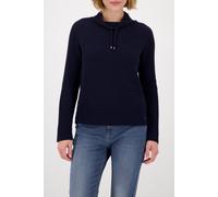 monari - Pullover mit Rippenstruktur night sky - Gr. - 40