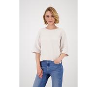 monari - Pullover mit Seitenschlitzen oat milk - Gr. - 38