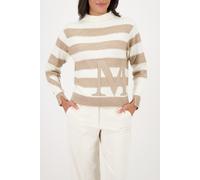monari - Pullover mit Streifenmuster - Gr. - 36