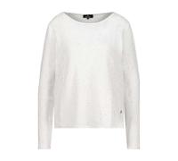 monari - Pailletten-Pullover off-white - Gr. - 44