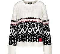 MONARI Pullover Off-White Gemustert - 44
