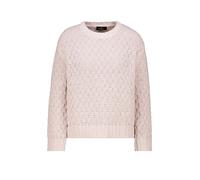 monari - Strickpullover mit Ajour-Struktur rosewater - Gr. - 34