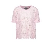 monari - Pullover mit Spitzenmuster french rose - Gr. - 38