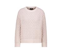 monari - Strickpullover mit Ajour-Struktur rosewater - Gr. - 46
