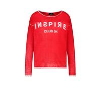 monari - Strickpullover mit gespiegeltem Druck chilli pepper - Gr. - 42