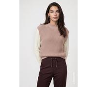 monari - Pullunder mit Lurex cappuccino - Gr. - 40