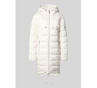 monari Regular Fit Steppmantel mit Tunnelzug in Offwhite, Größe 42