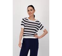 monari - Ringel-Pullover navy blue ringel - Gr. - 44