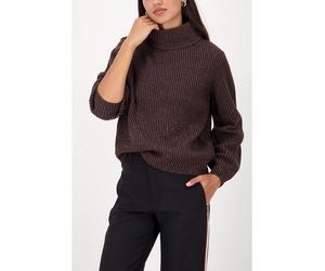 monari Rollkragenpullover in Dunkelbraun - Größe 44 | Damen Pullover Cardigans
